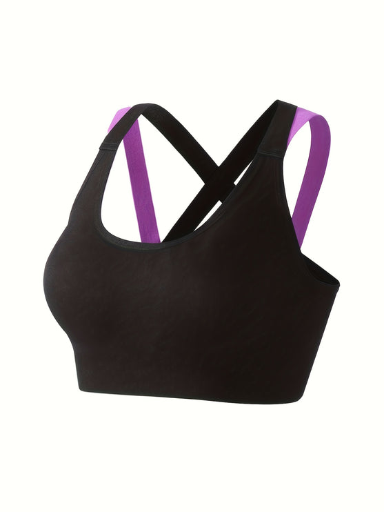 3pcs Criss Cross Back Bras™- Comfy & Breathable Workout Bra, Women's Lingerie & Underwear