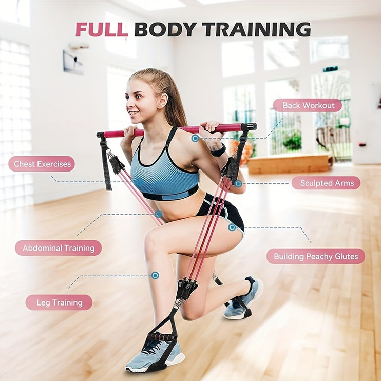 Pilates Tensioner Kit™- Fitness Equipment For Full Body Workout