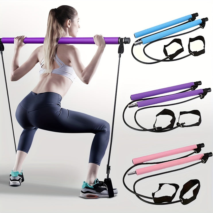 Pilates Bar Kit™ - Home Workouts Squat Yoga Pilates & Body Shaping