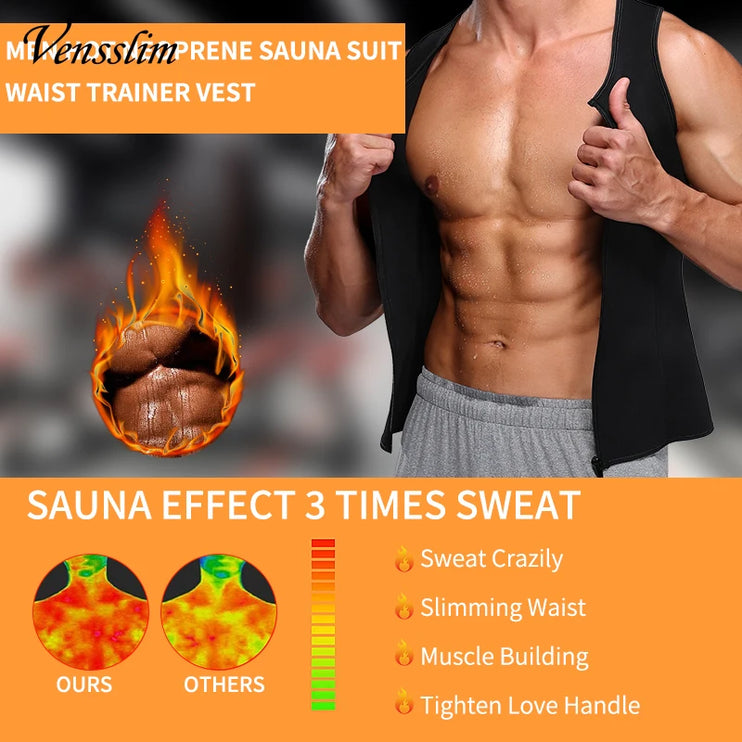 sauna vest trainer ™- men'