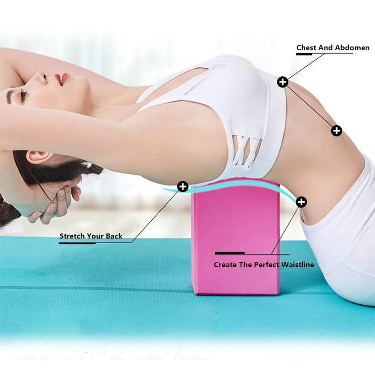 Yoga Blocks Cubes™- Fitness Home Exercise Equipment