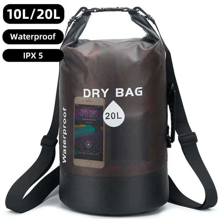 Drybags Backpack XD117Y™- 10L 20L For Swimming Rafting Boating Kayaking