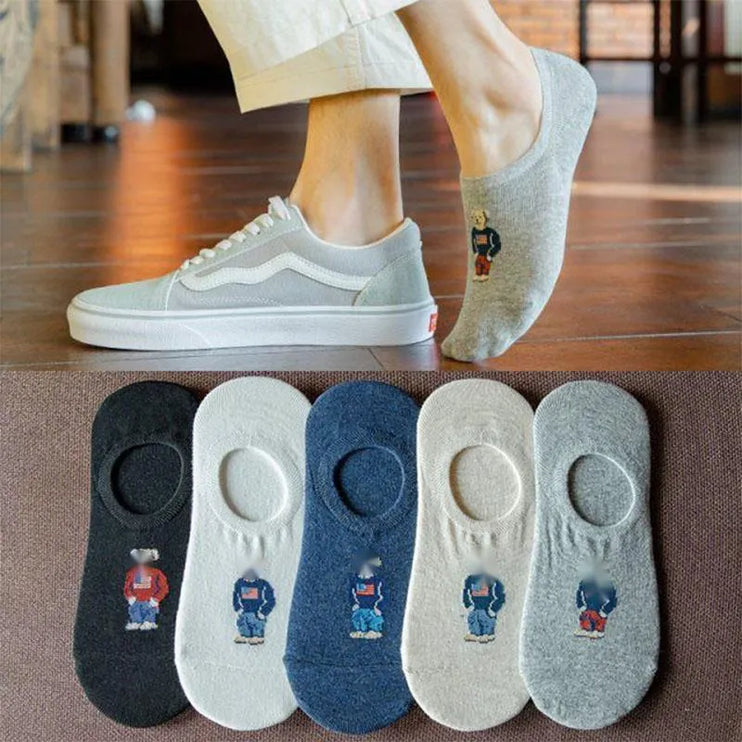 5 pair batch boat socks™- summer autumn socks