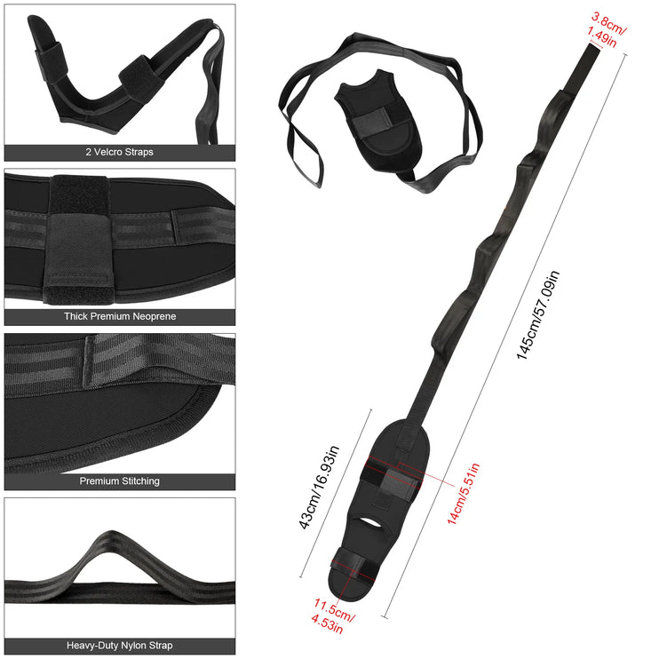 fascia stretcher belt™- foot stretching band rehabilitation leg stretcher