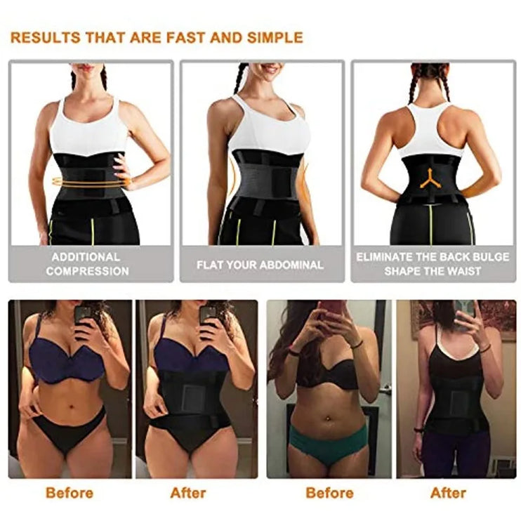 women sweat waist sauna belt™- abdomen trainer corset fat burner band