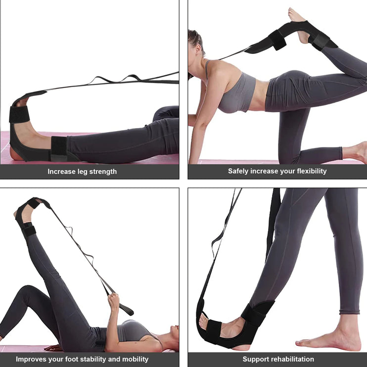 fascia stretcher belt™- foot stretching band rehabilitation leg stretcher