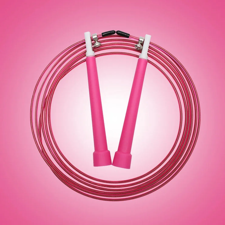 speed jumping rope™- steel wire fast jump rope cable sport