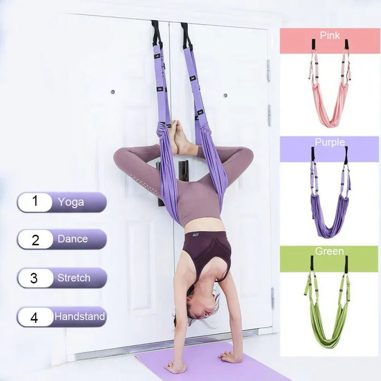 Adjustable Aerial™ - Hammock Swing Stretching Strap.