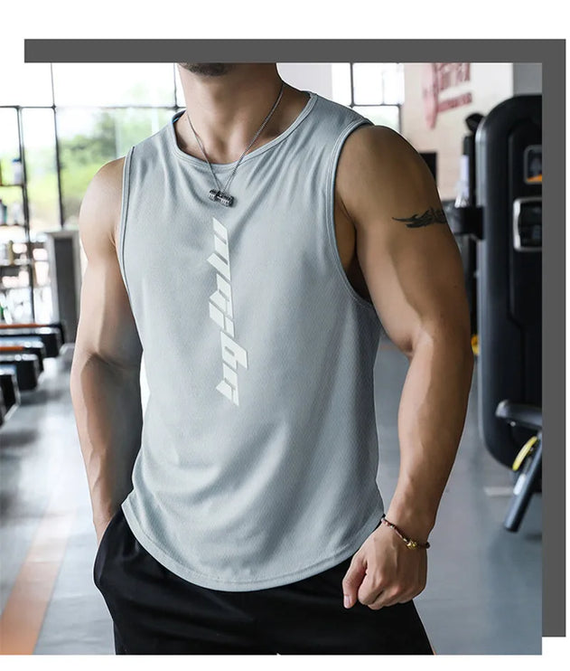 fitness shirt™- men workout sleeveles summer loose ves
