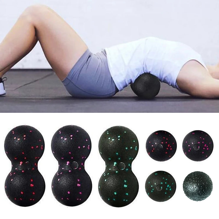 ball peanut massage™- body fascia exercise relieve pain yoga ball