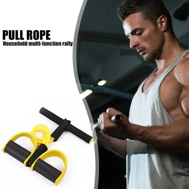 4 tube elastic pedal puller™- fitness resistance bands