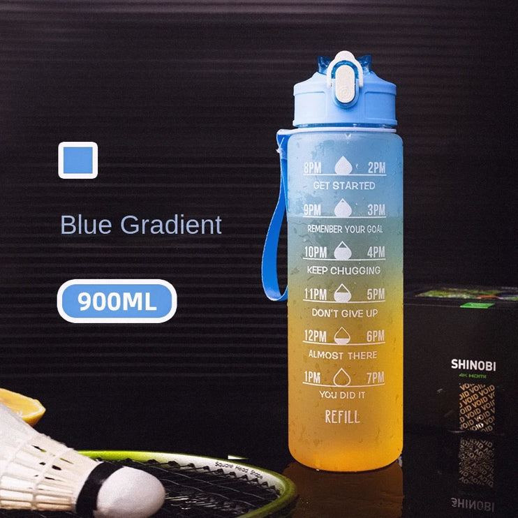 Motivational Sport Water Bottle™- Leakproof Drinking Bottles Gym Fitness