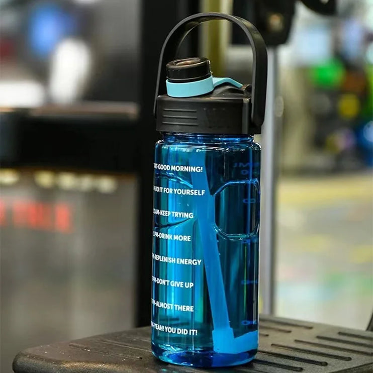 Sports Water Bottle™- Plastic Cup Leak-proof With Straw3