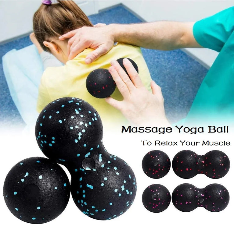 ball peanut massage™- body fascia exercise relieve pain yoga ball