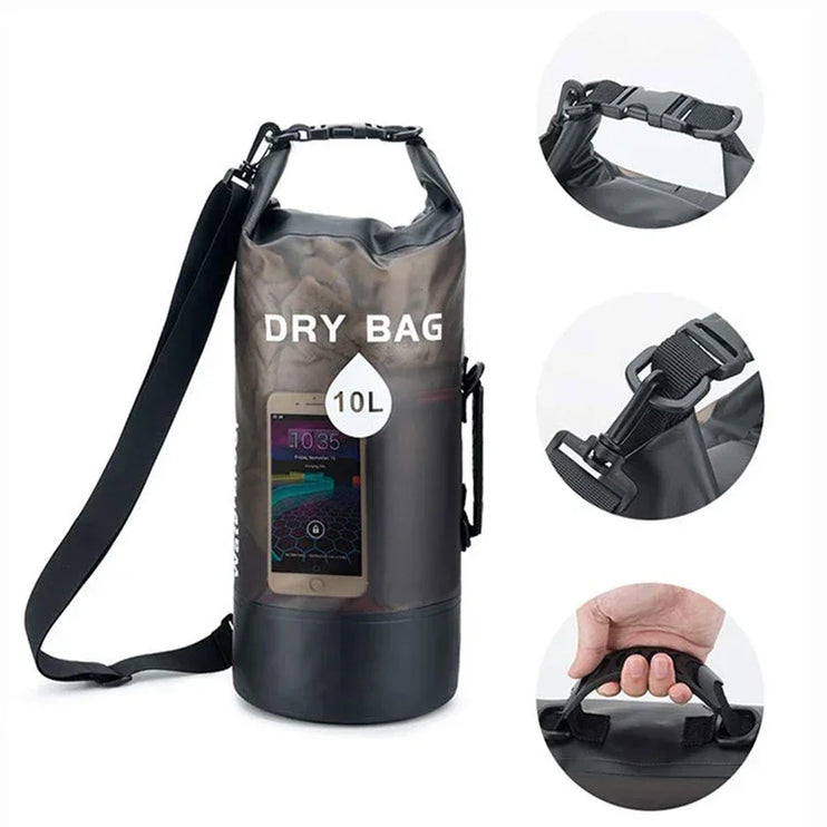 Drybags Backpack XD117Y™- 10L 20L For Swimming Rafting Boating Kayaking