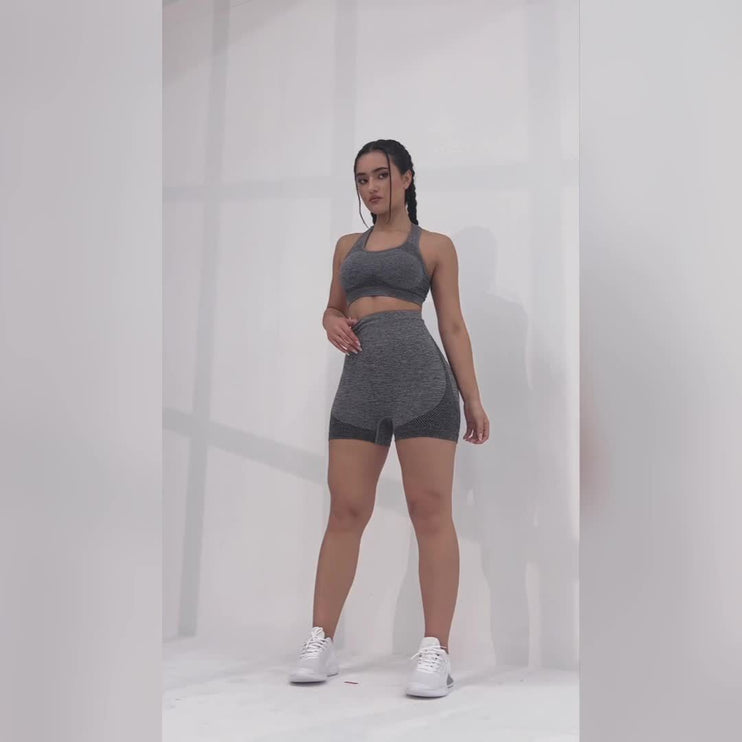4pcs High Waist Yoga Shorts™- Butt Lifting Fitness Biker Shorts, Women's Activewear