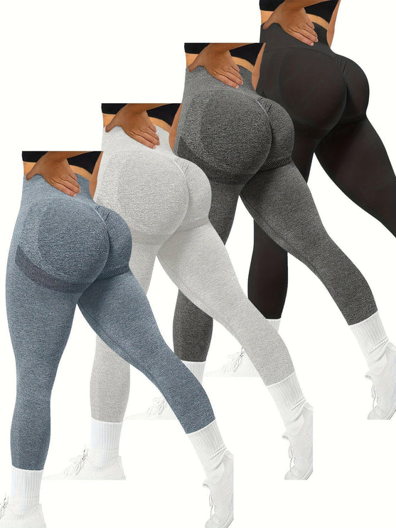 4 pcs butt lifting leggings