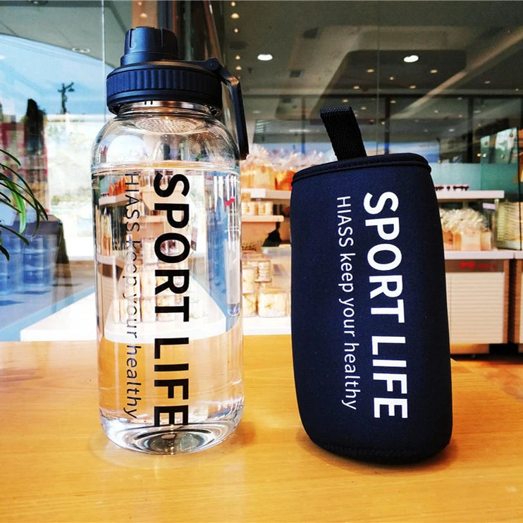 arrive 700ml biodegradable™- clear glass drinking cheap water bottle