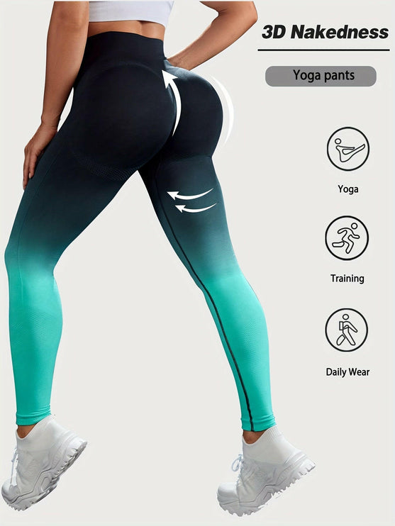 sports leggings™- Ombre Yoga Pants High Stretch Women's Activewear